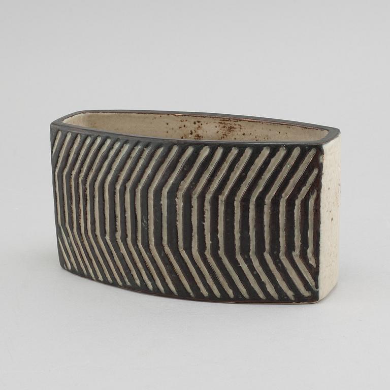 EVA STAEHR-NIELSEN, vase, stoneware, Royal Copenhagen, signed, 1960/70.