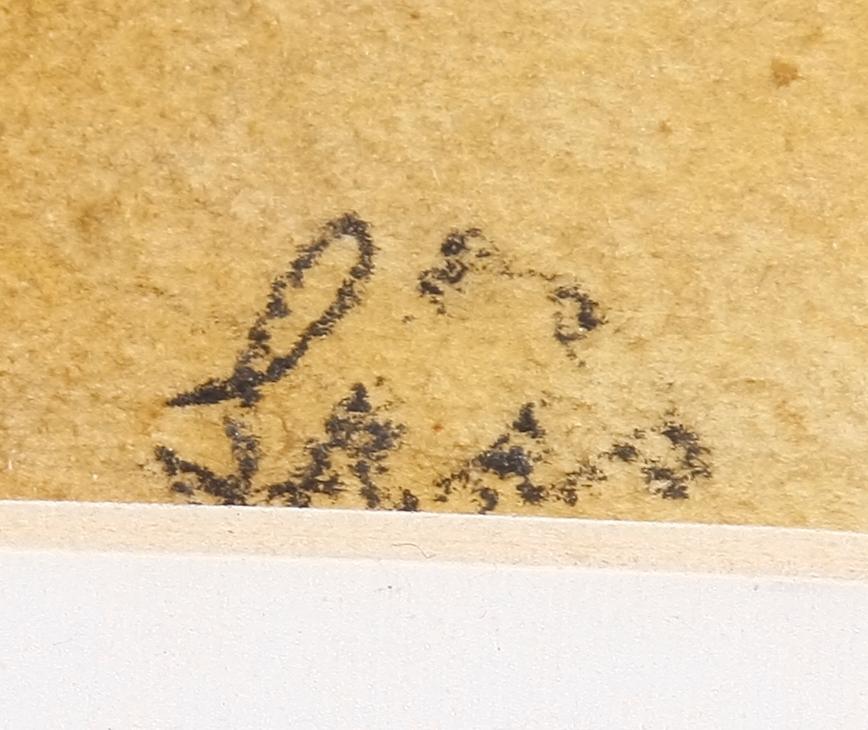 EVY LÅÅS, blandteknik. Sign.