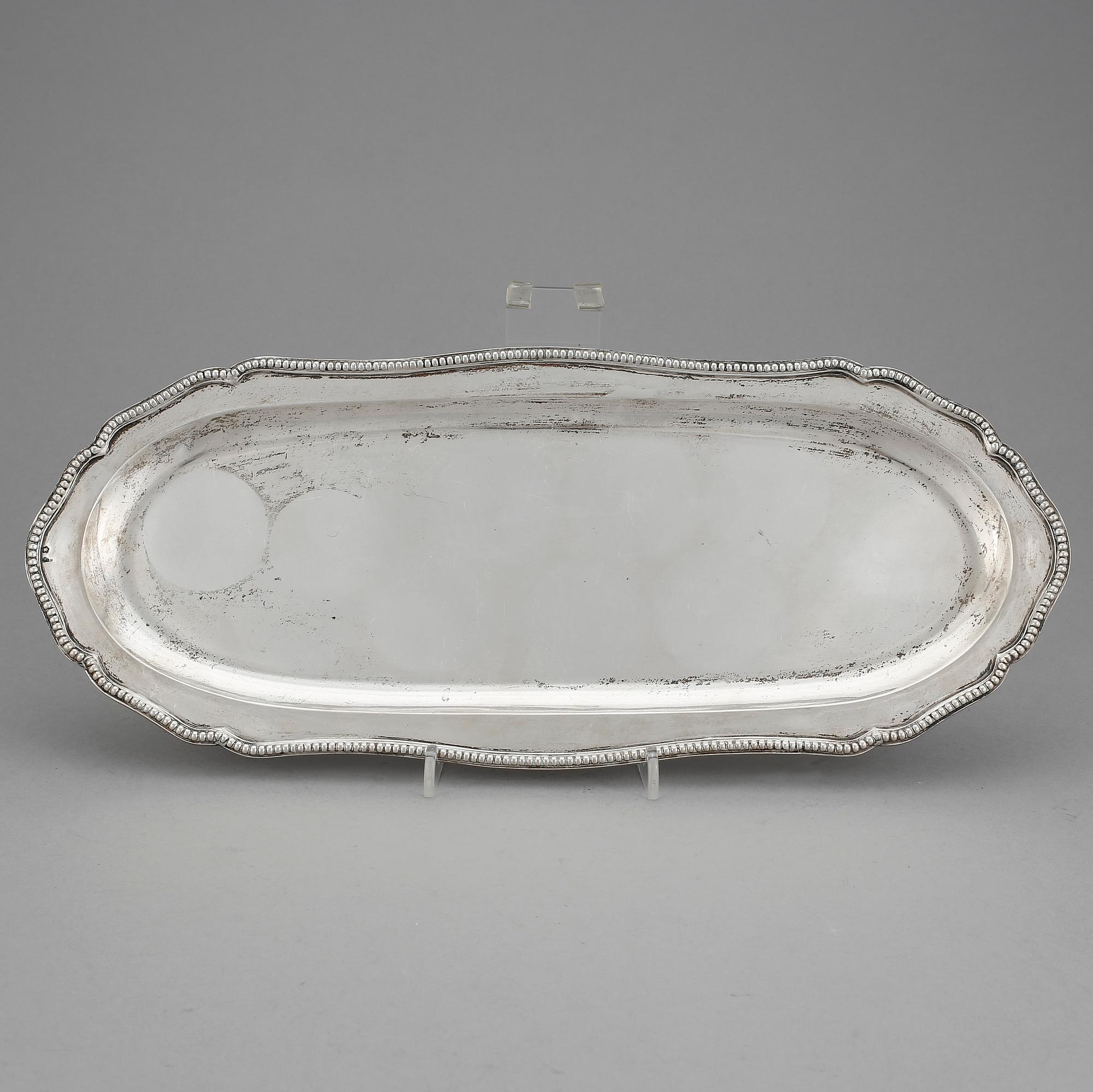 BRICKA, silver, Österrike-Ungern, 1867-1922. Vikt ca 445 gram.