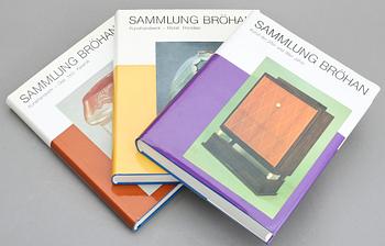 BÖCKER, 3 stycken, "Sammlung Bröhan", Berlin 1985.