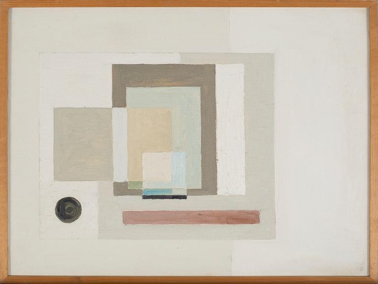 SVEN HANSSON, oil on canvas, signed.