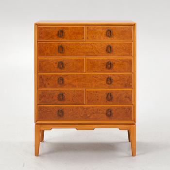 Åby Möbelfabrik, a Swedish Modern chest of drawers, 1940's-50's.