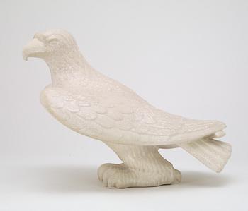 A Gunnar Nylund stoneware figure of an eagle, Rörstrand.