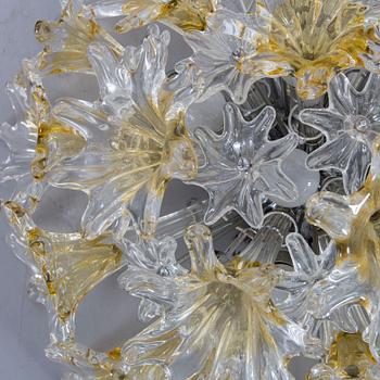 CEILING LAMP. Murano Venini.