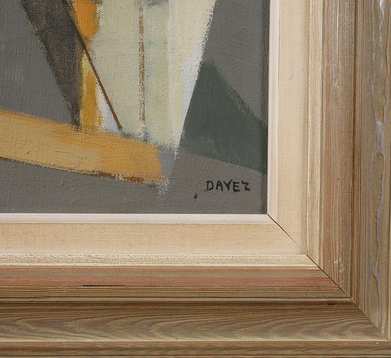 GEORGES DAYEZ, oil on canvas, signed and dated -51 á tergo.