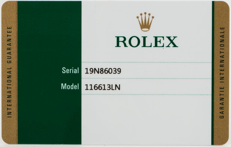 ROLEX, Oyster Perpetual Date, Submariner (1000ft = 300 m), Chronometer, wristwatch, 40 mm.