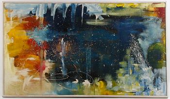 OKÄND KONSTNÄR, olja på duk. Signerad och daterad P. S. Bergh -68.