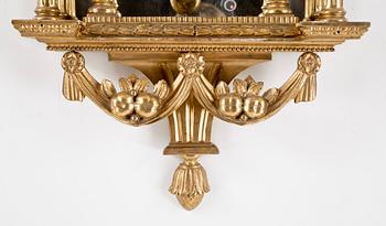 VÄGGPENDYL, sengustaviansk, Israel Dahlström (verksam 1792-1829), Stockholm.