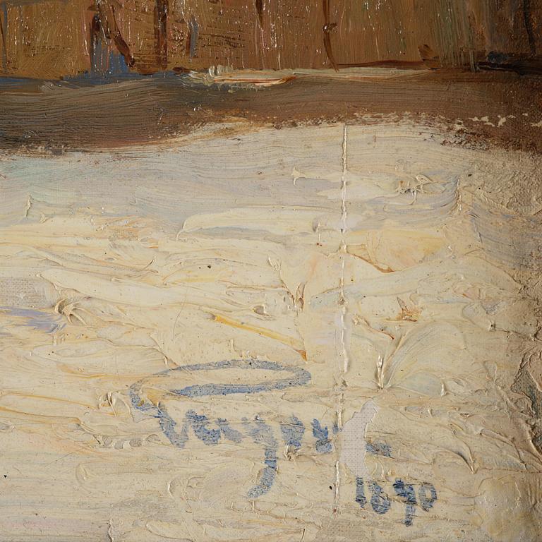 Prins Eugen, "Studie från Söder" (Kvastmakarbacken, Stockholm).