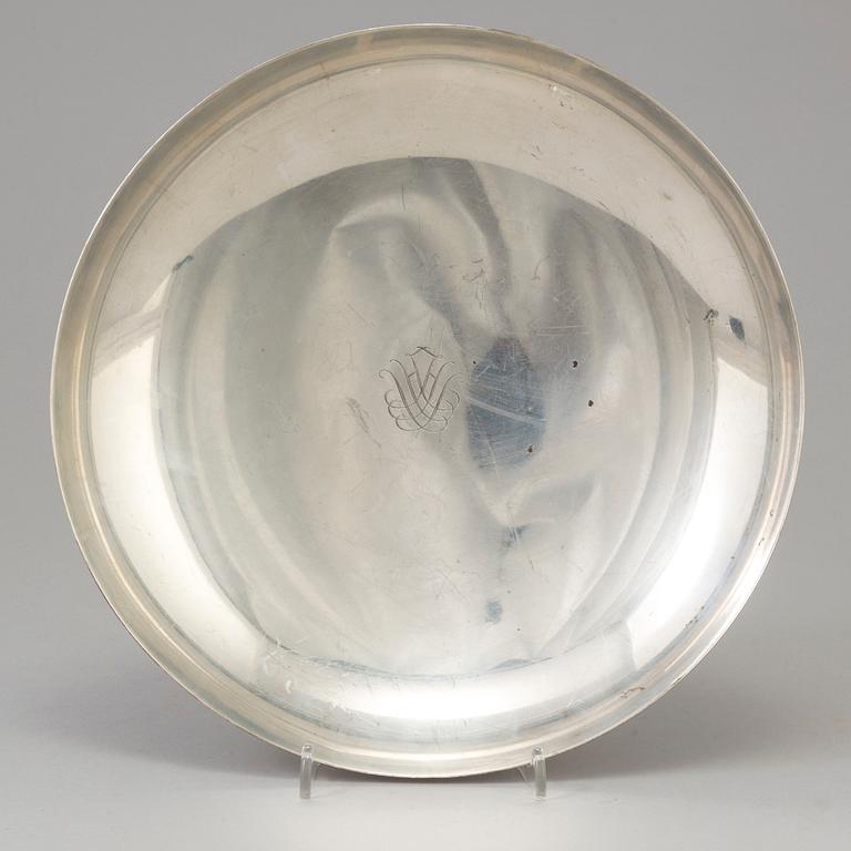 A sterling silver bowl, Stockholm, 1951.