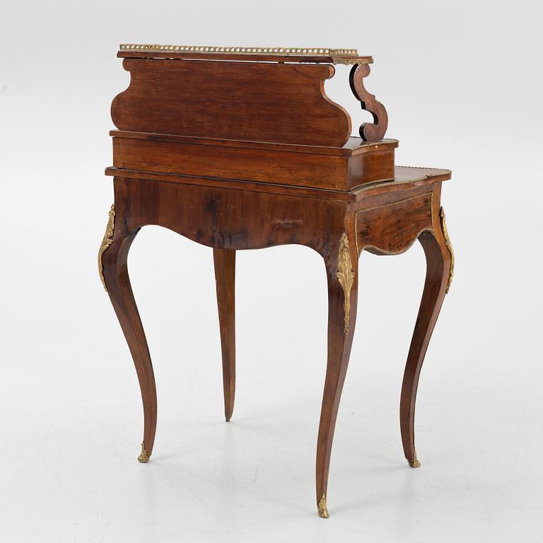 A desk with shelf, Rococo style, early 20th century.