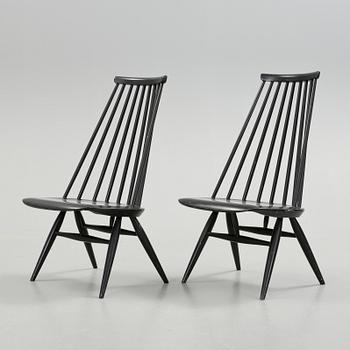 STOLAR, ett par, "Mademoiselle", Ilmari Tapiovaara, Edsbyverken, 1959 och 1960.