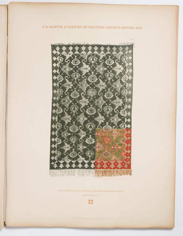 Fredrik Robert Martin: 'A History of Oriental Carpets before 1800,' Vienna, 1906.