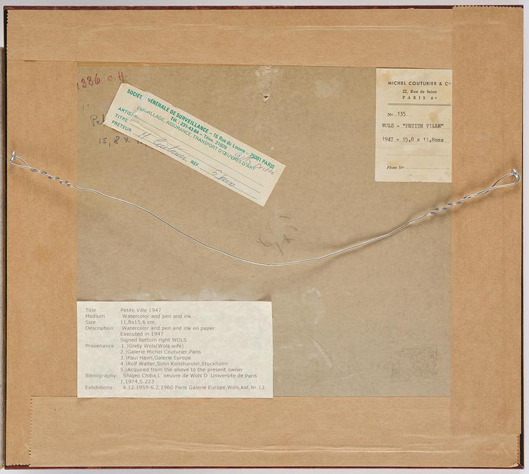 Wols, "Petit Ville".