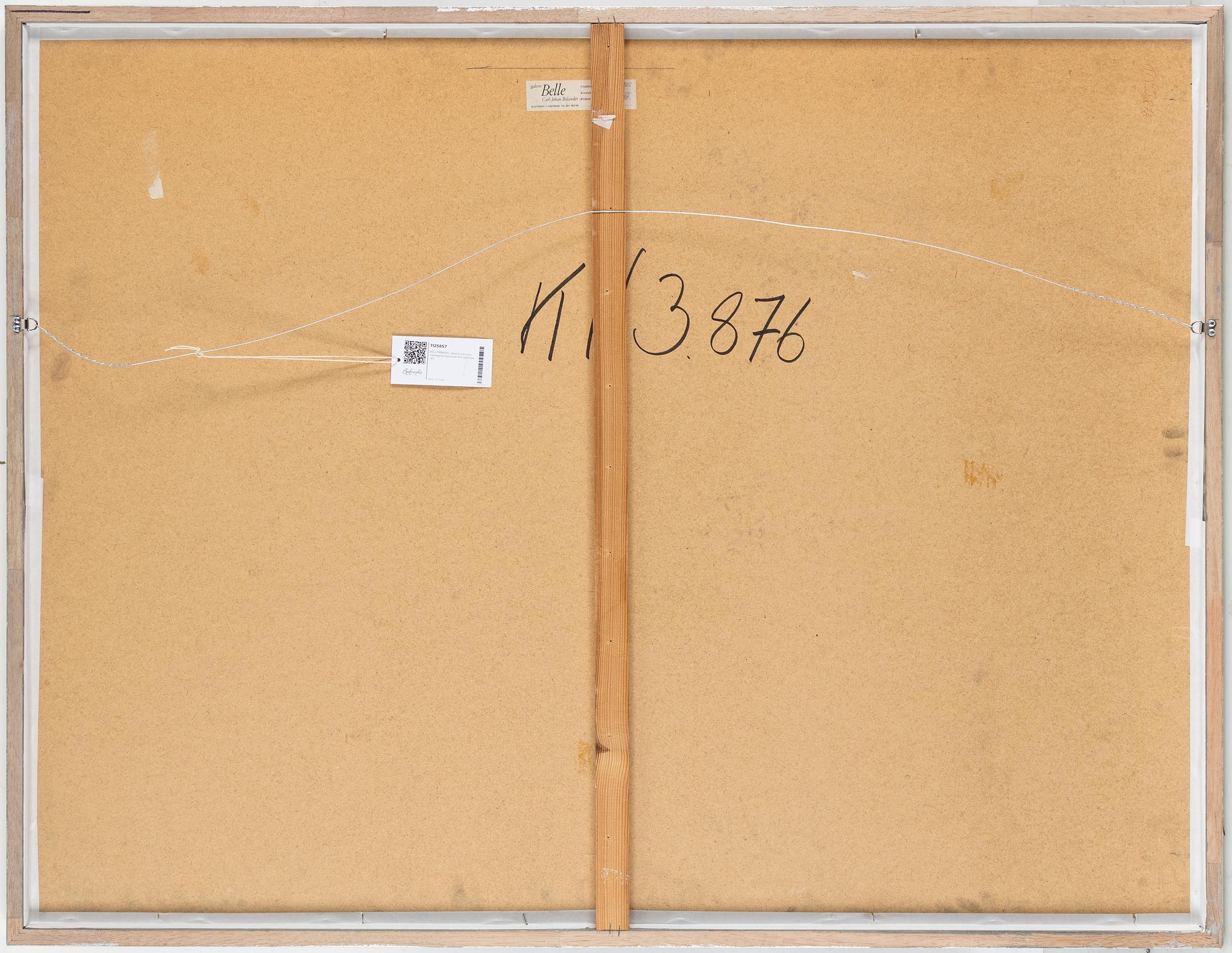 Roj Friberg, drawing, signed and dated -83.