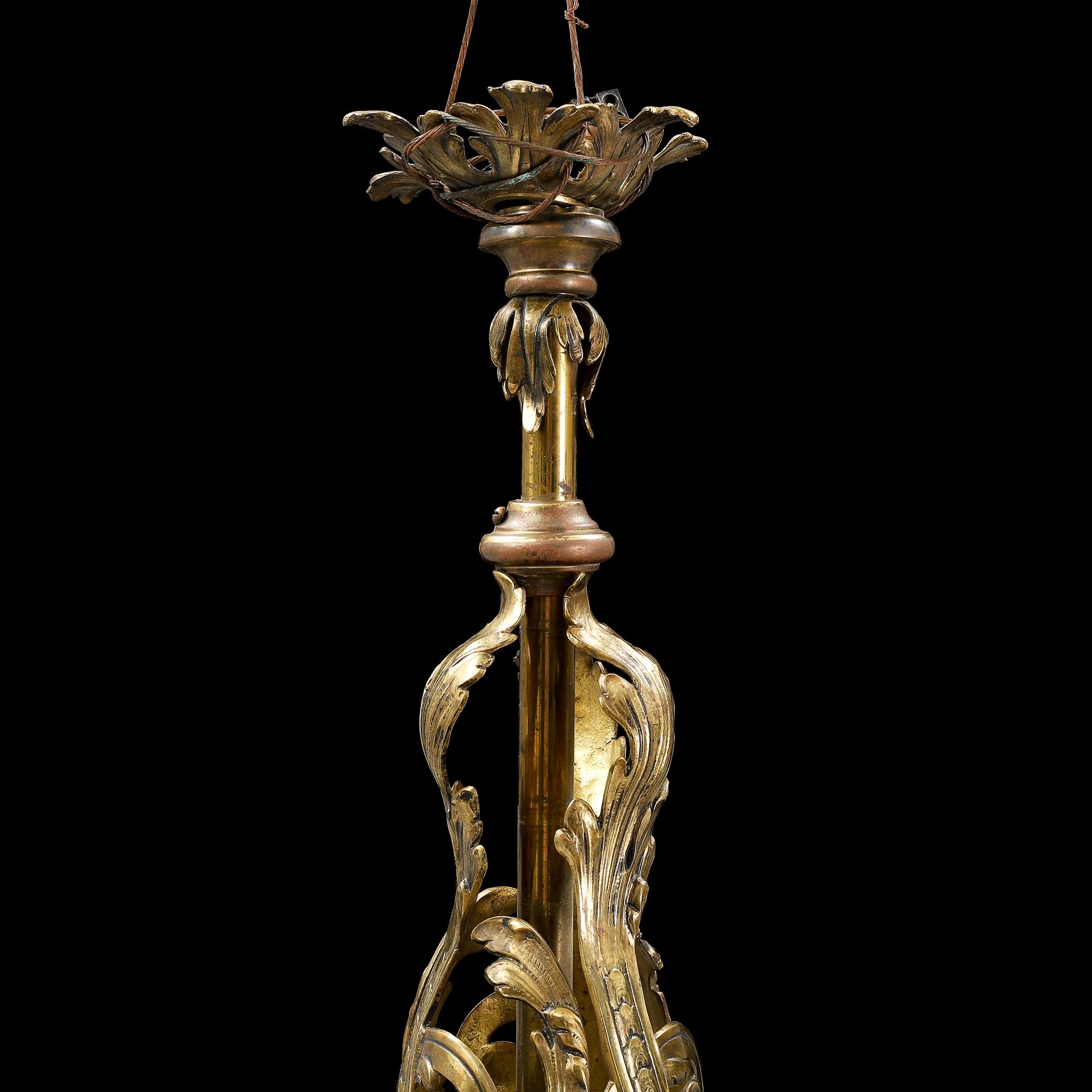 Ceiling lamp, late 20th century.