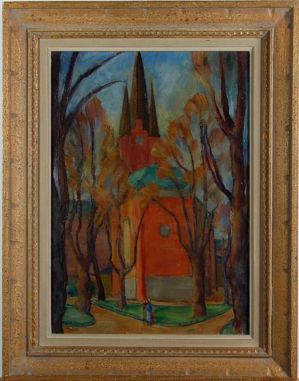 BOSIN, THURE, olja på duk, sign.