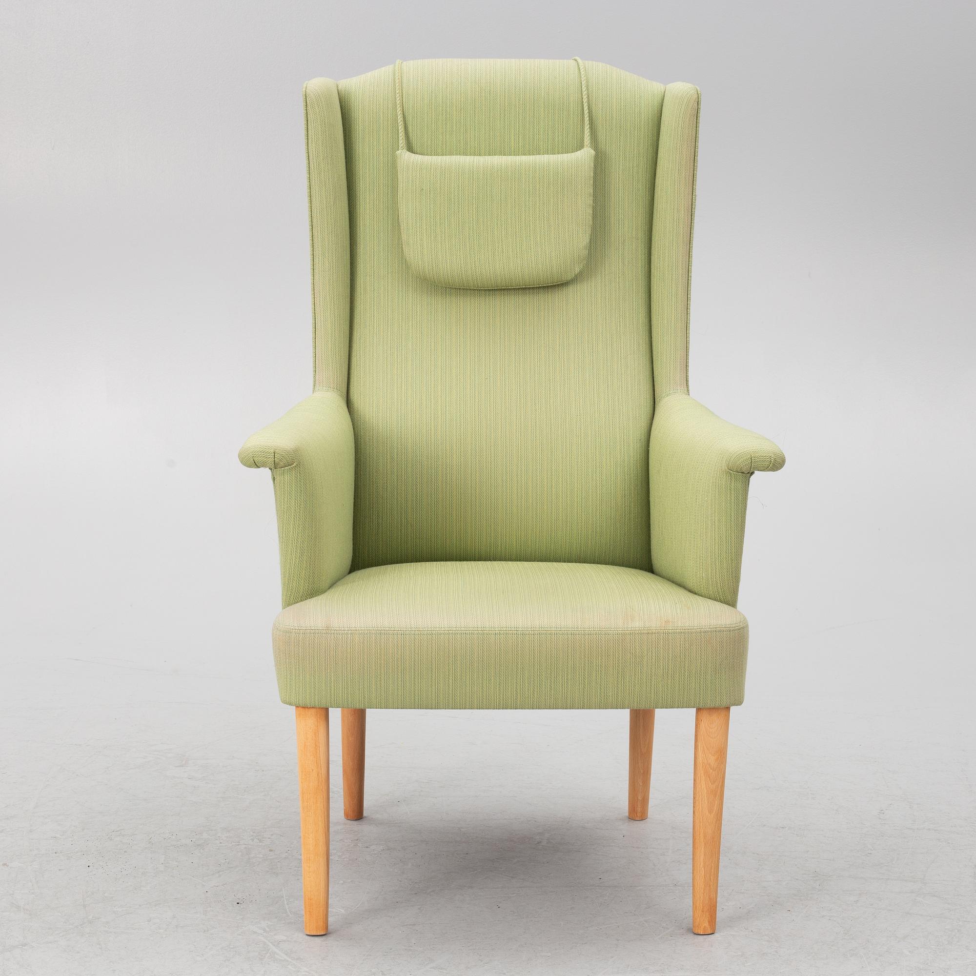 Carl Malmsten, fåtölj, "Ane", AB OH Sjögren, 1900-talets andra hälft.