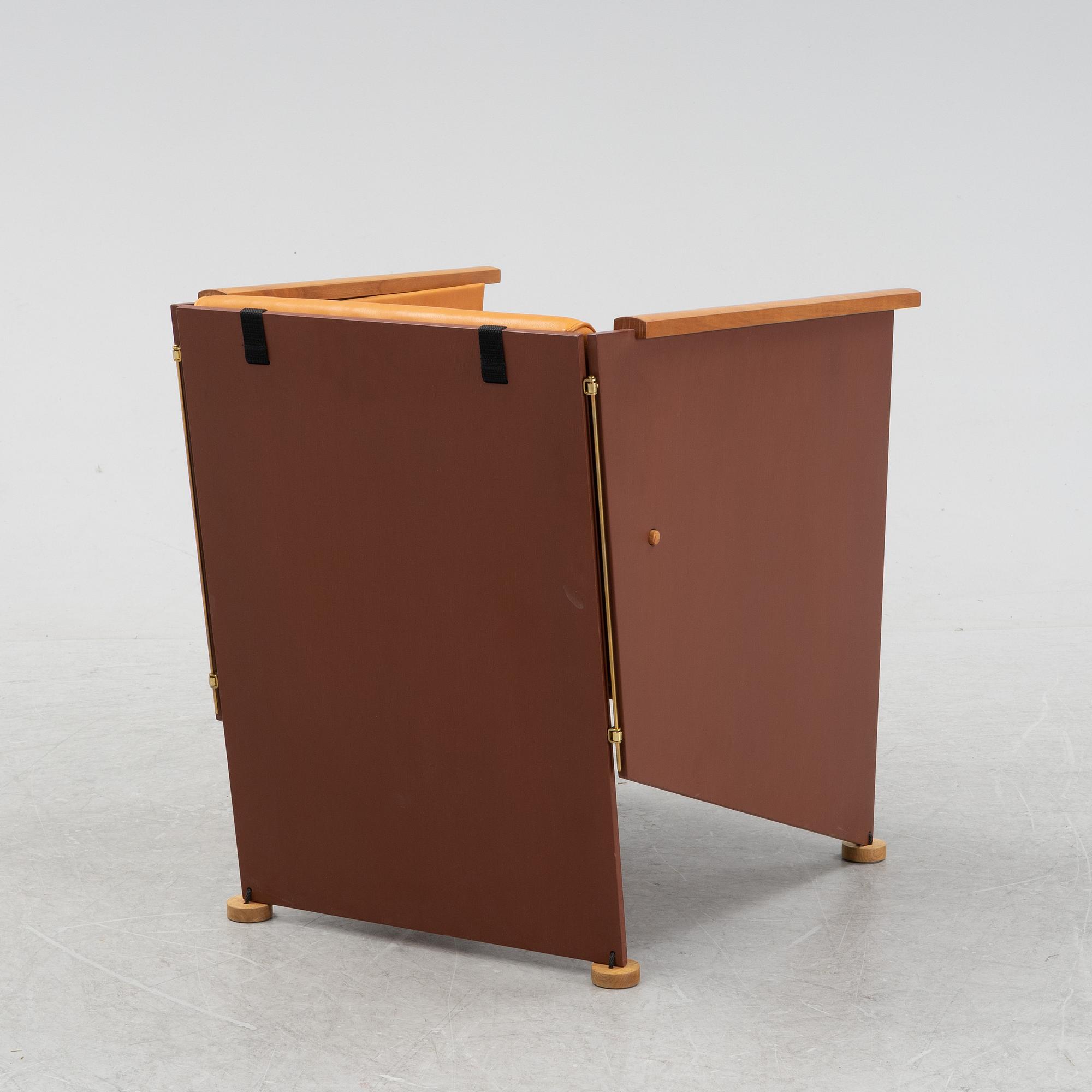 Torbjörn Ahlström, a cherry armchair.