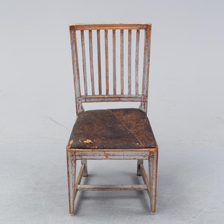 A Swedish chair, early 19th century.
