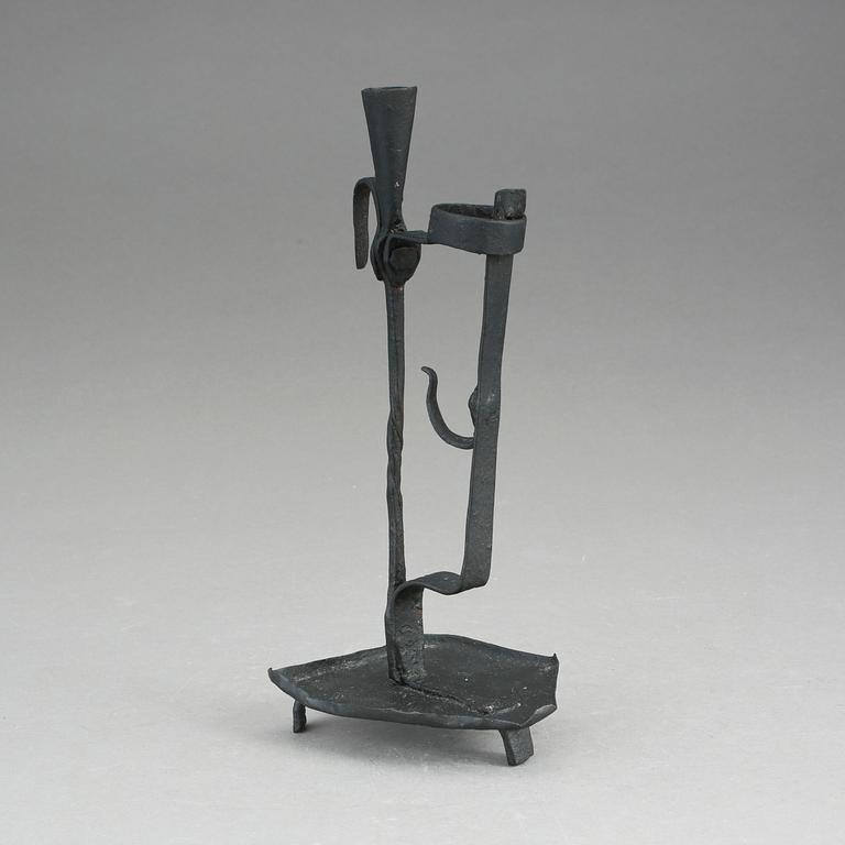 LJUSSTAKE, smide, 1800-tal.