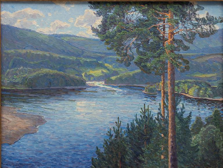 Carl Johansson, "Vagnforsen, Ramsele".