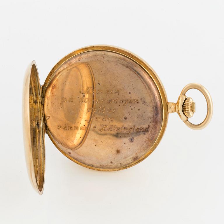 MILDIA, pocket watch, 50,5 mm, hunting case,