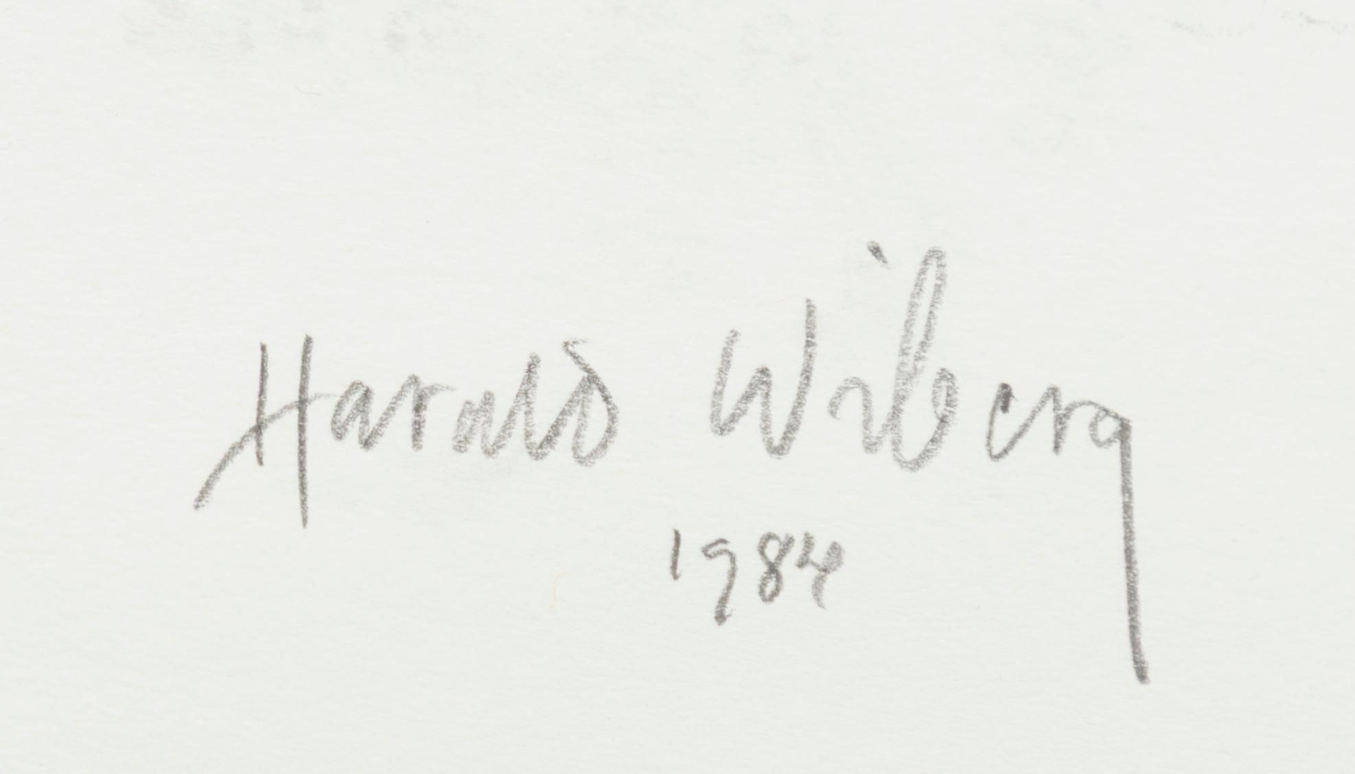 Harald Wiberg, Räv i vinterlandskap.