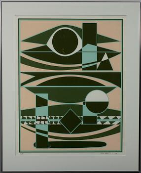 SAM VANNI, serigrafi, T.P sign. och dat. -84.