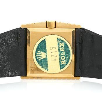 HERRARMBANDSUR, guld 18K, Rolex, Cellini, "Kung Midas", manuell. Tot ca 36 gram.