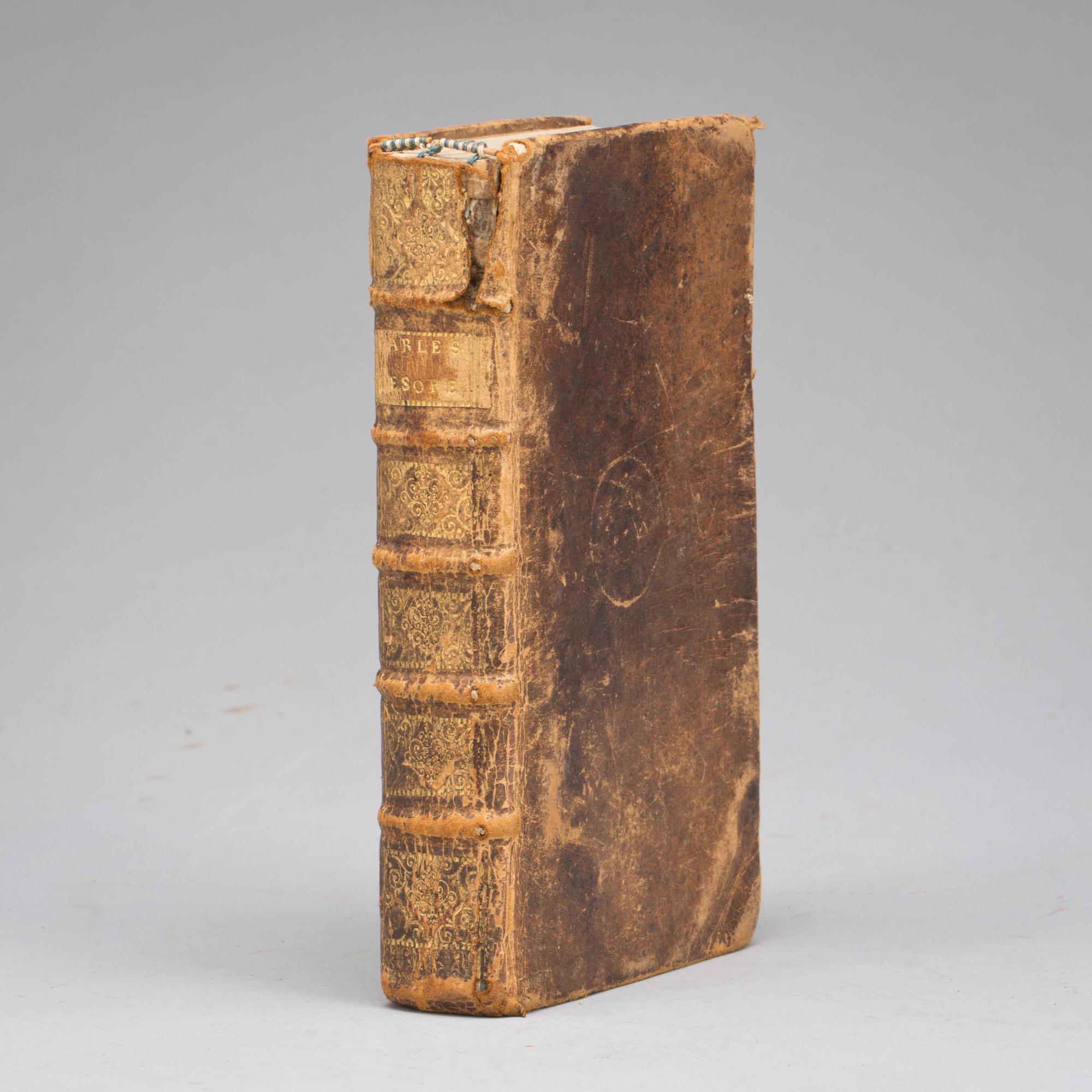 BOK,Nouveau recueil des fables d'Esope mises en françois..." Paris, 1718.