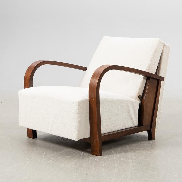 Fåtölj/säng, Art Deco, 1900-talets första hälft.