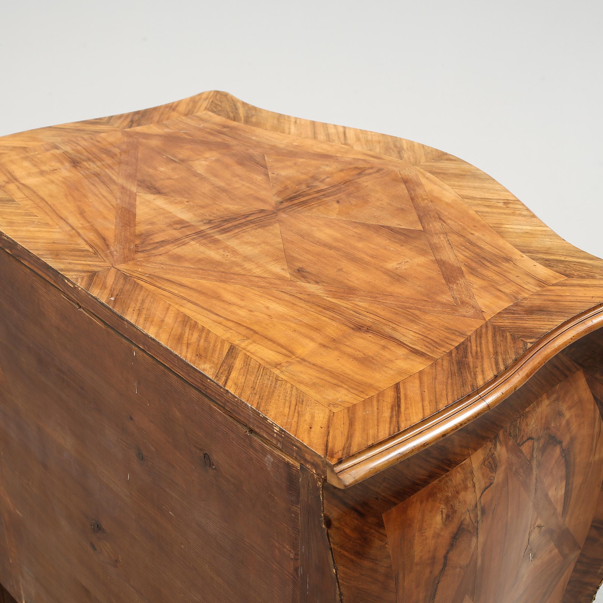 BYRÅ, Rokokostil, 1800-talets slut.