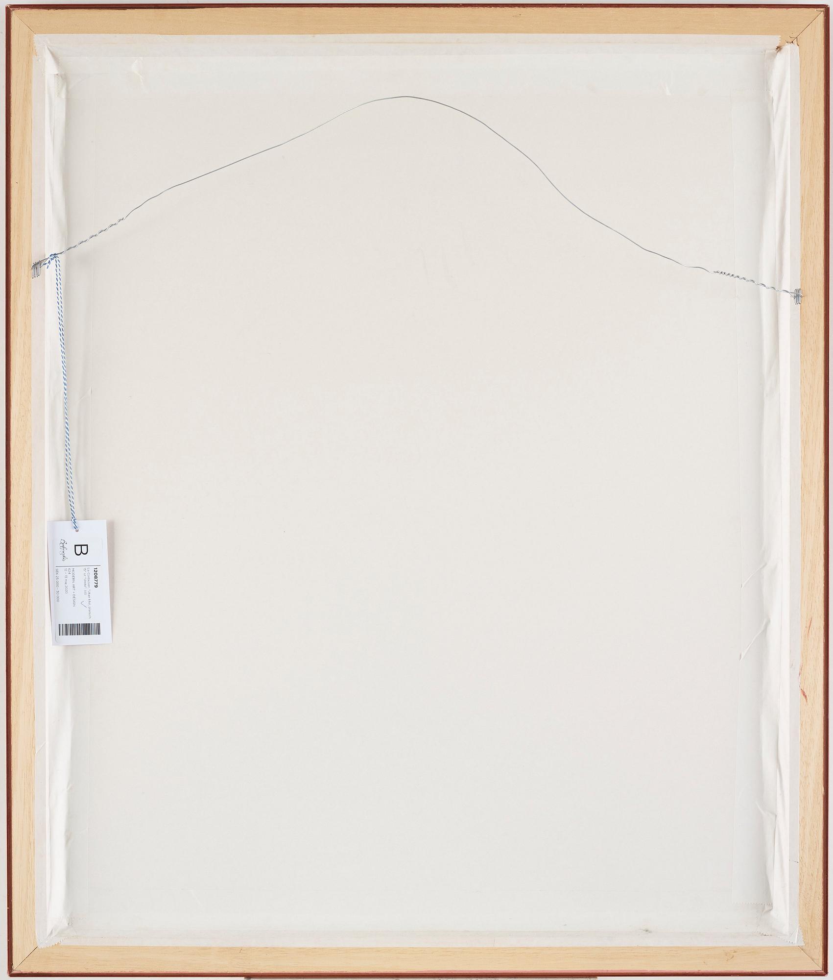 LE CORBUSIER, färgetsning, ur portföljen om 20 etsningar, 1963-65, signerad med blyerts och numrerad 121/130.