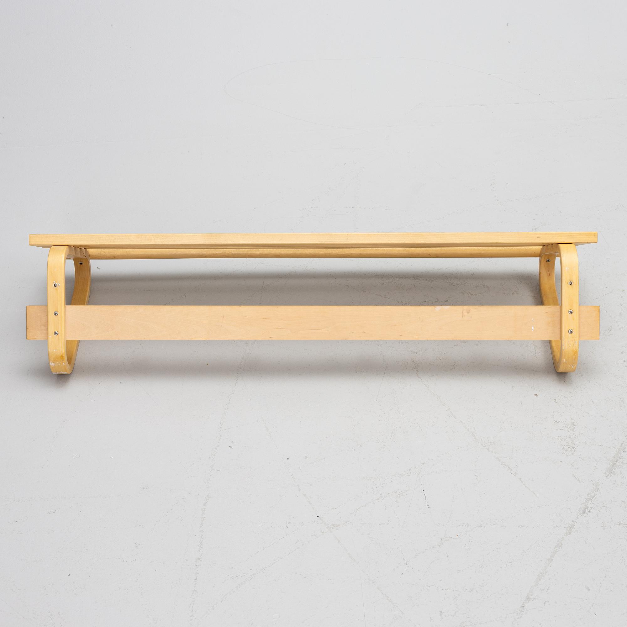 Alvar Aalto, Hat rack, model 109, Artek, Finland 21st century.