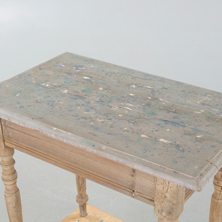 A country-side table, around the turn of the century 1900.