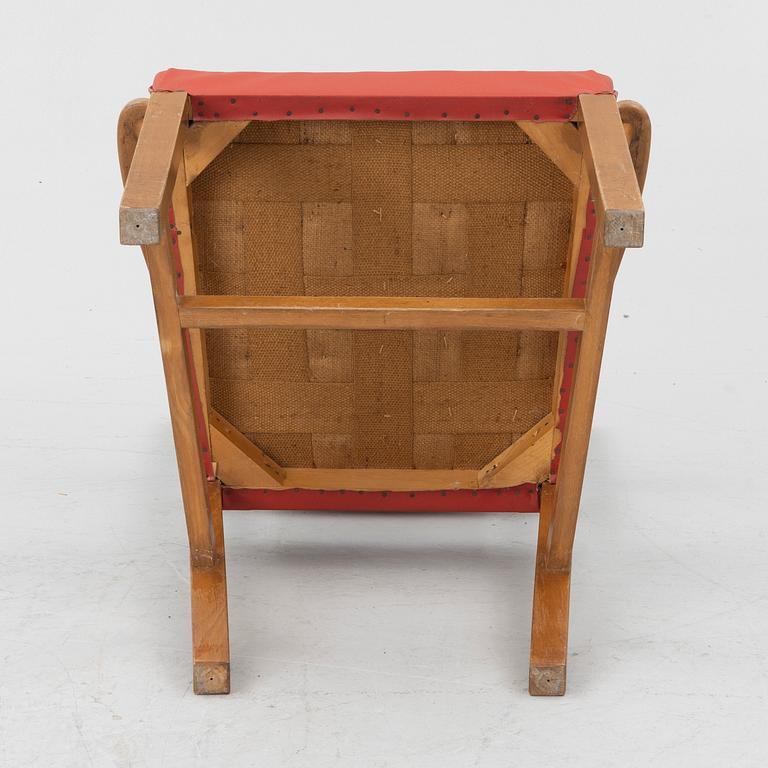 Josef Frank, a model B2163 armchair, Svenskt Tenn.