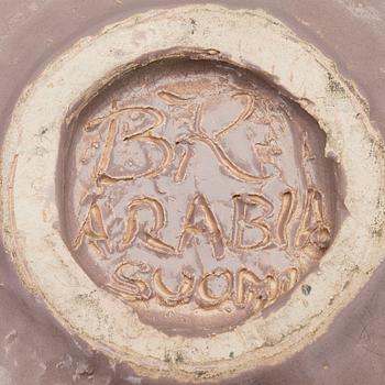 BIRGER KAIPIAINEN, KERAMIKFAT. Sign. BK, Arabia Suomi. 1940-tal.