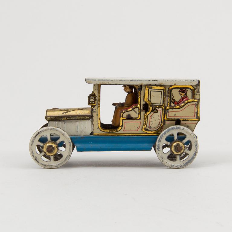 A Distler penny toy limousine Germany c. 1910.