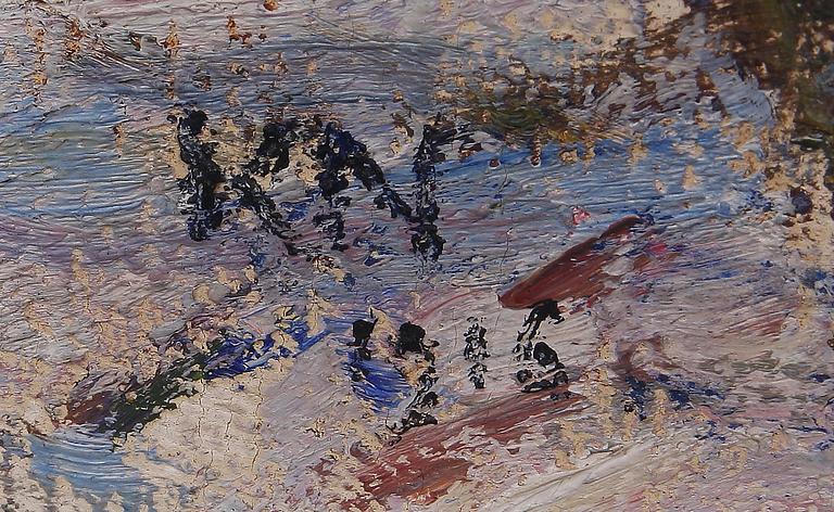 KARL NORDSTRÖM, olja på duk, monogramsign o dat 1916.