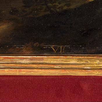 SIMON DE VOS, follow of, copper panel.