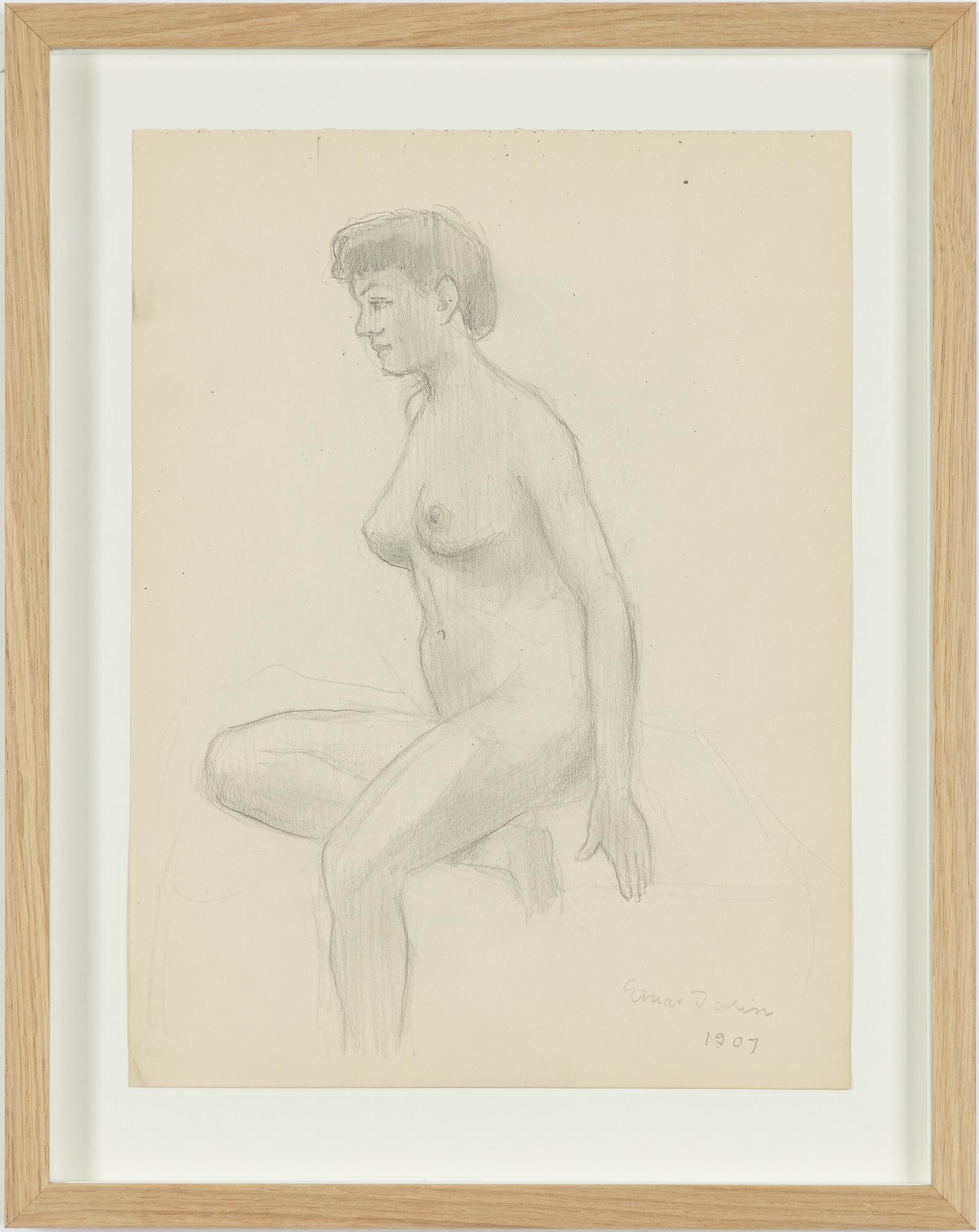 Einar Jolin, Sitting model.