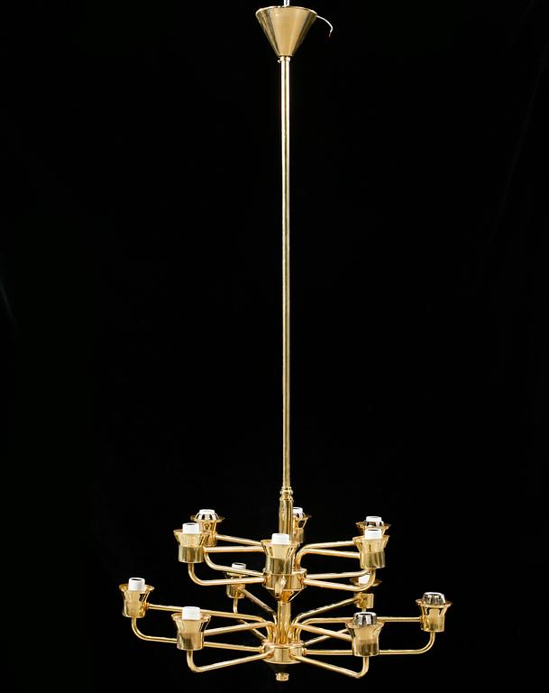 TAKLAMPA, T. Røste & Co., 1960-tal. Höjd ca 120 cm.