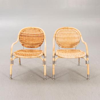 Mats Theselius, armchairs, a pair, "Nätön", IKEA PS. 2000s.