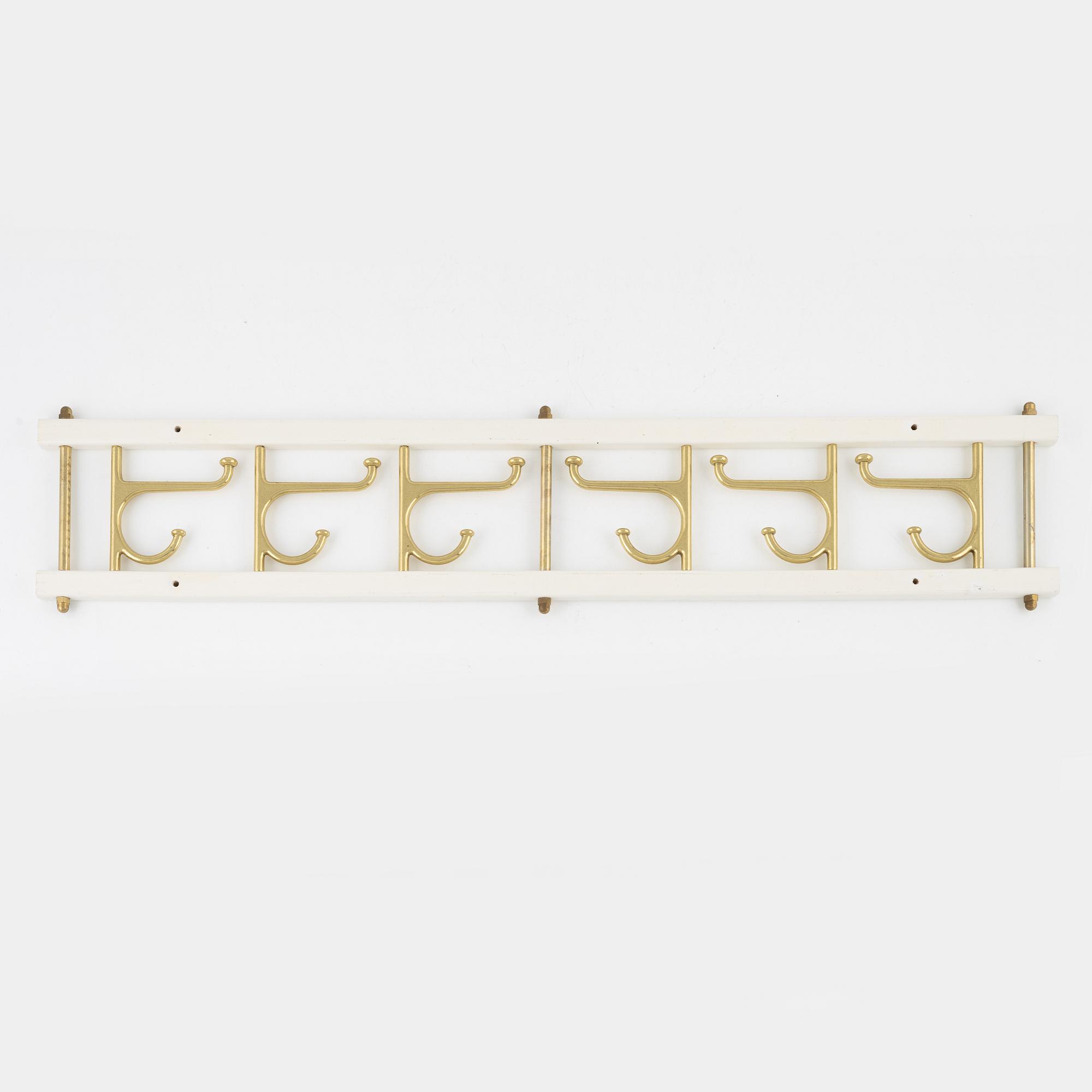 A 'Dekorativ' coat hanger, Skogslunds Metallgjuteri,  Anderstorp, 1950's/60's.
