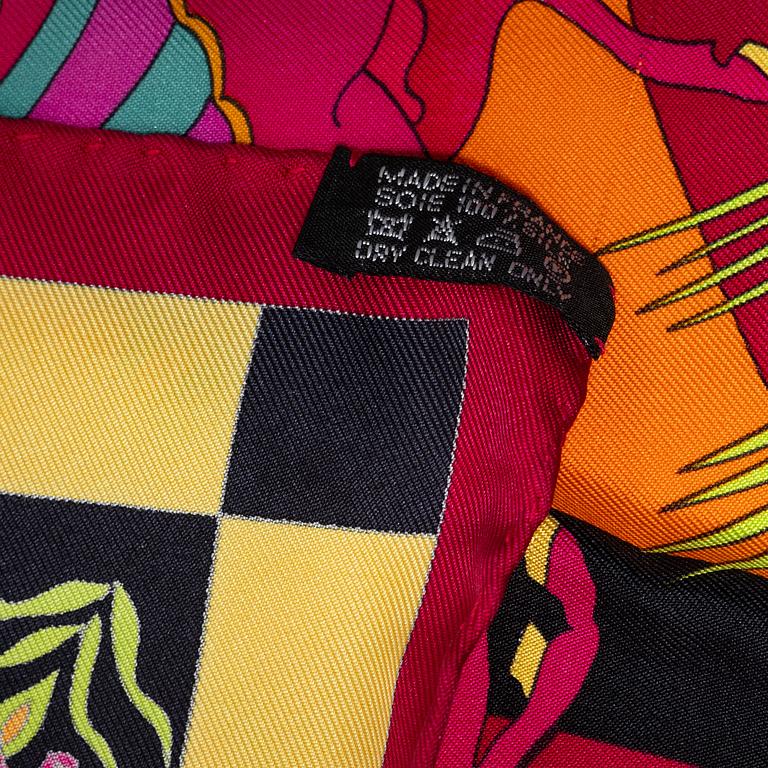 Hermès, scarf, "Fantasies Indiennes".