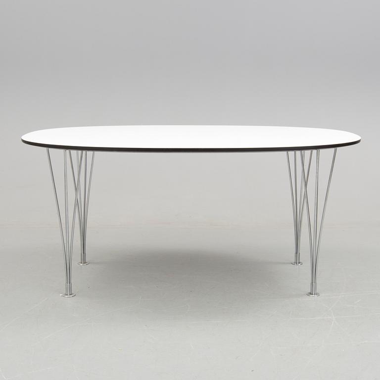 BRUNO MATHSSON, Bord, "Superellips", Bruno Mathsson och Piet Hein, Värnamo, 1900-talets andra hälft.