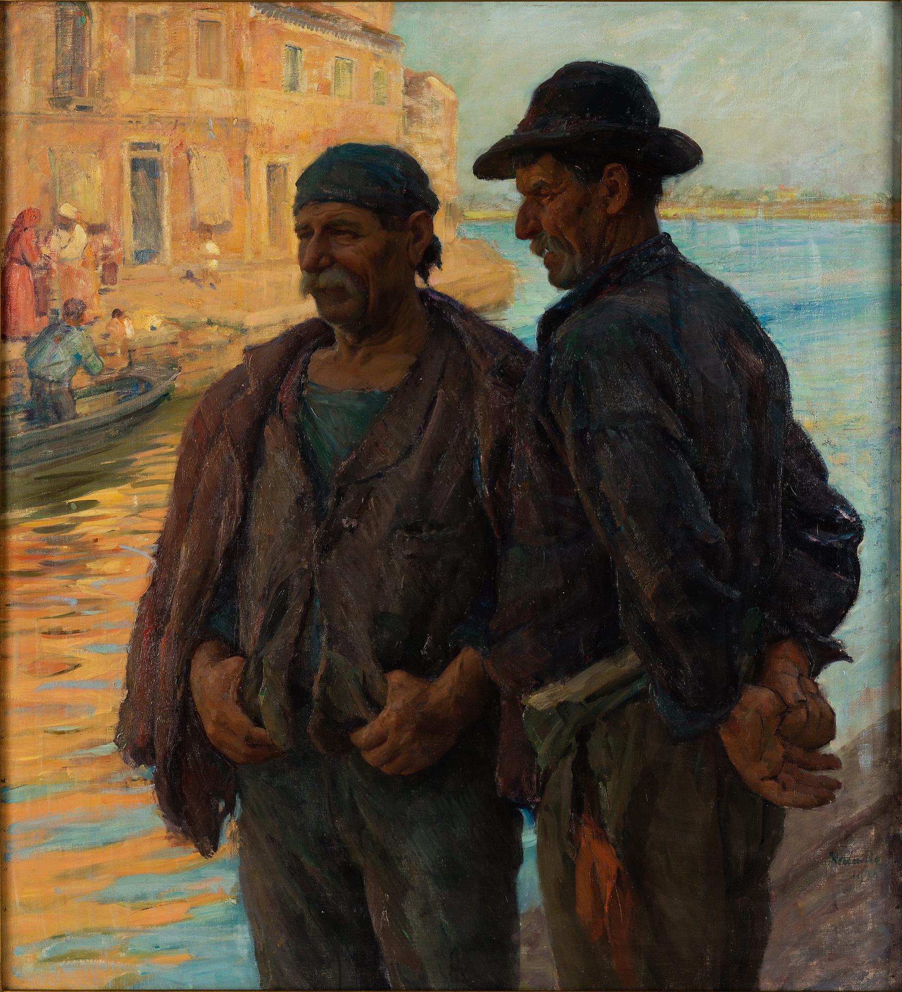 IVAR KAMKE, olja på duk, signerad och daterad 1920.