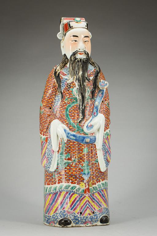 FIGURIN, porslin, Kina, 1900-talets slut.