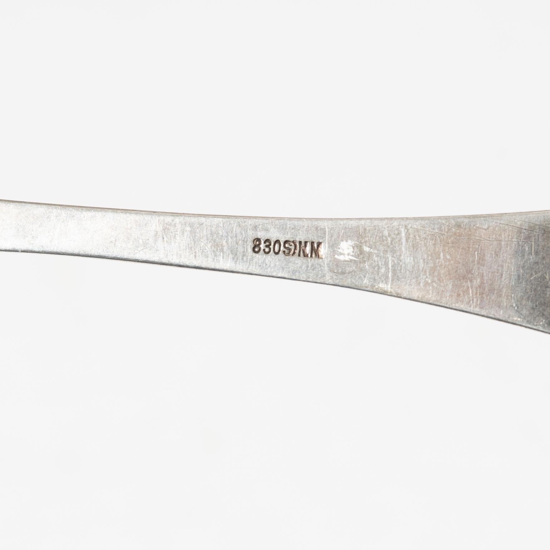 Bestickservisdelar, 16 st, Norge, 1900-talets första hälft.